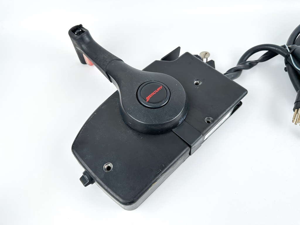 Mercury Side Mount Control Box Binnacle With Key & Harness W/ Trim 8 Pin