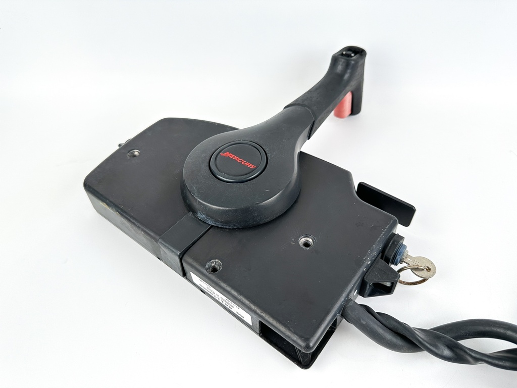 Mercury Side Mount Control Box Binnacle With Key & Harness W/ Trim 8 Pin