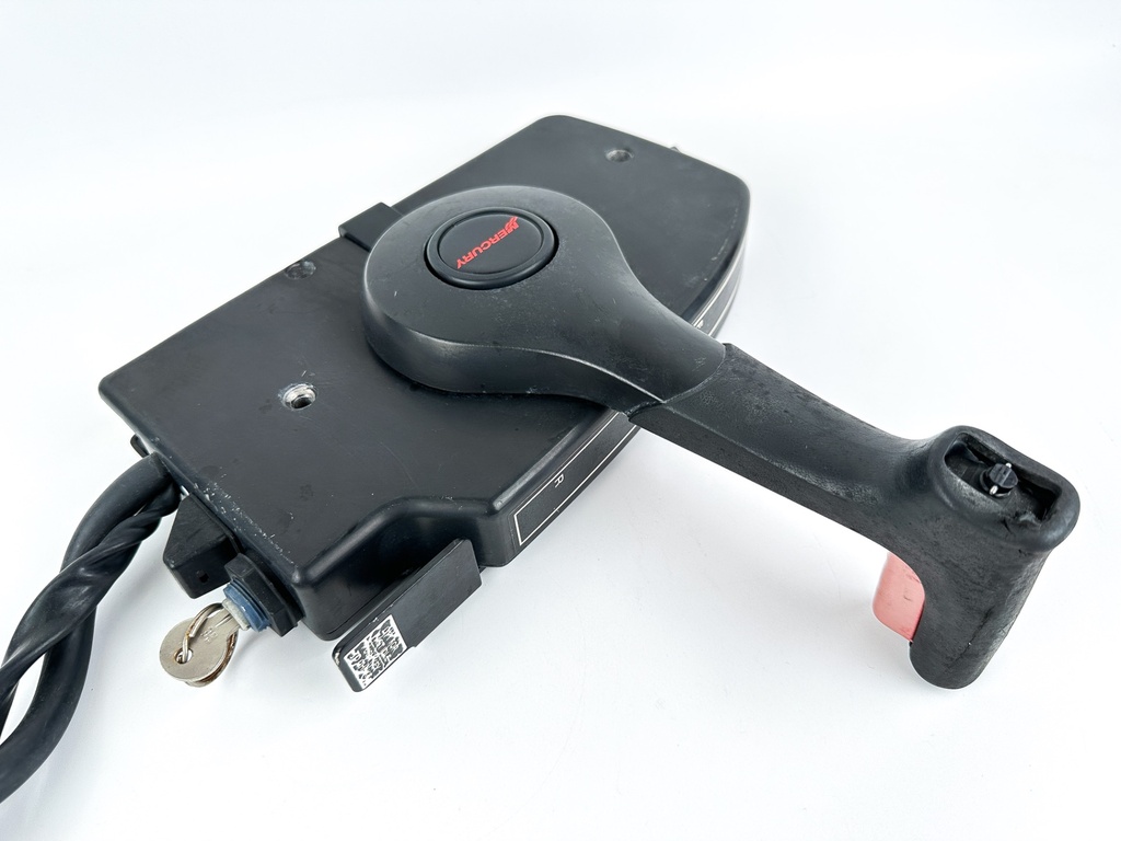 Mercury Side Mount Control Box Binnacle With Key & Harness W/ Trim 8 Pin