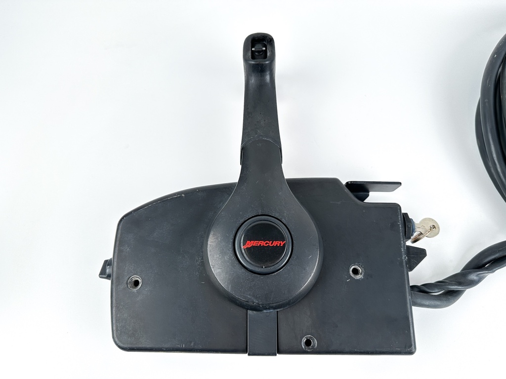 Mercury Side Mount Control Box Binnacle With Key & Harness W/ Trim 8 Pin