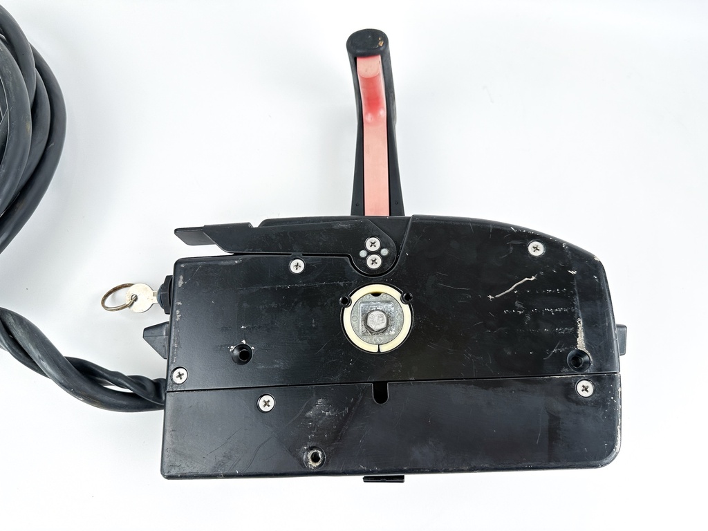 Mercury Side Mount Control Box Binnacle With Key & Harness W/ Trim 8 Pin