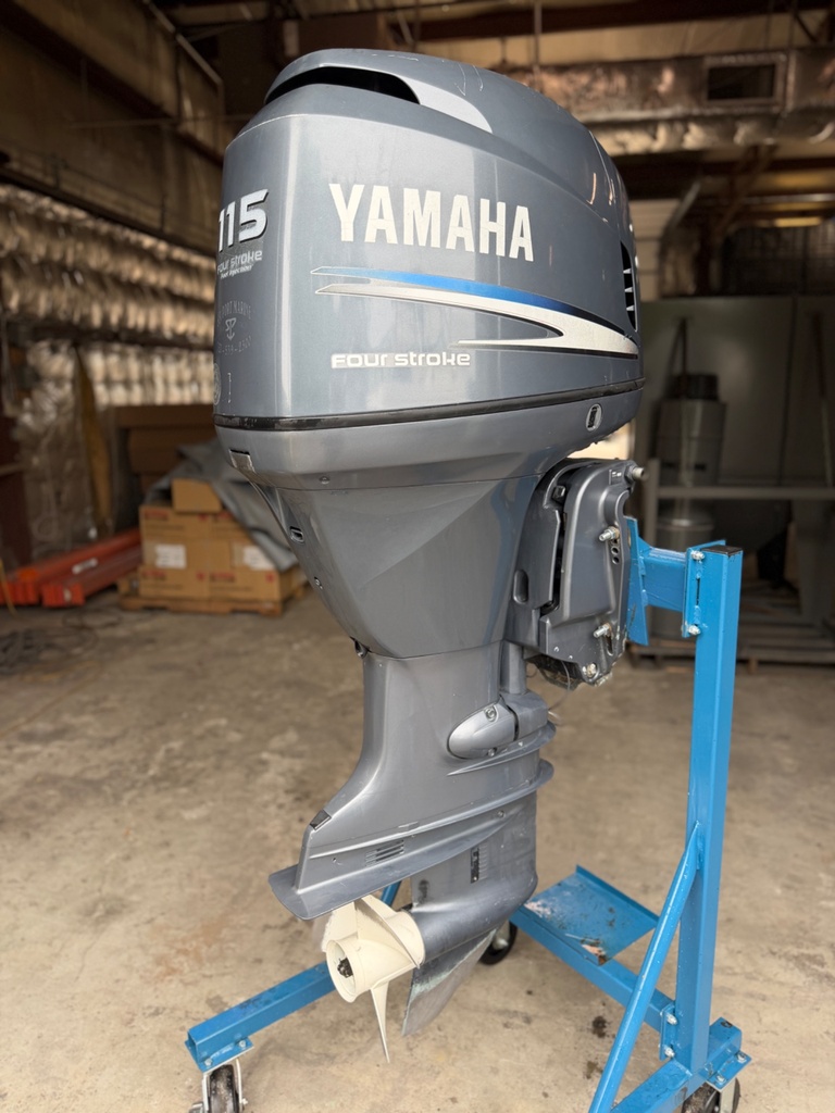 2006 Yamaha 115HP 4 Stroke Outboard Engine W/ 25" Shaft - Just Serviced