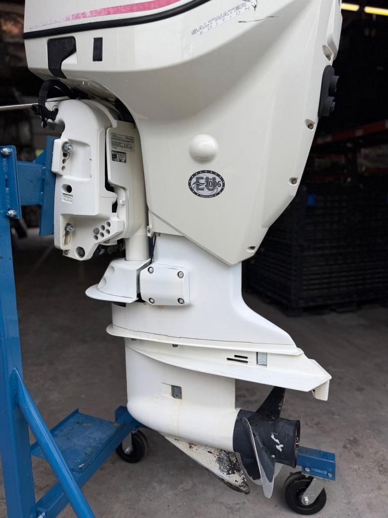 2007 Evinrude Etec 115HP 2 Stroke Outboard Engine W/ 25” Shaft - 242 Hours