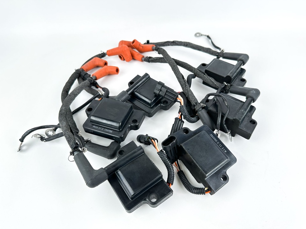 2014 Evinrude 200 HP 2 Stroke Outboard Ignition Coil Set 0586980 OEM