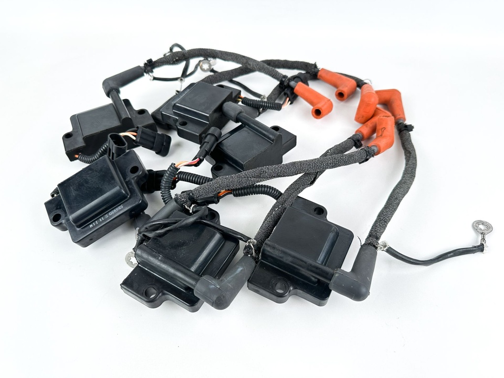 2014 Evinrude 200 HP 2 Stroke Outboard Ignition Coil Set 0586980 OEM