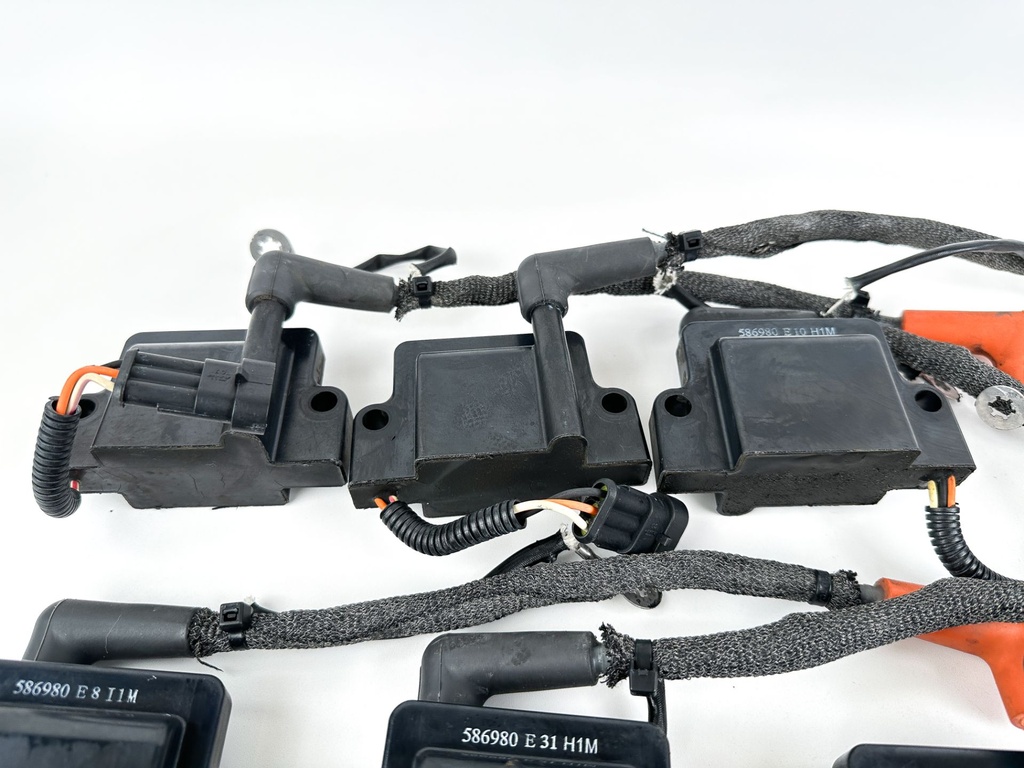 2014 Evinrude 200 HP 2 Stroke Outboard Ignition Coil Set 0586980 OEM