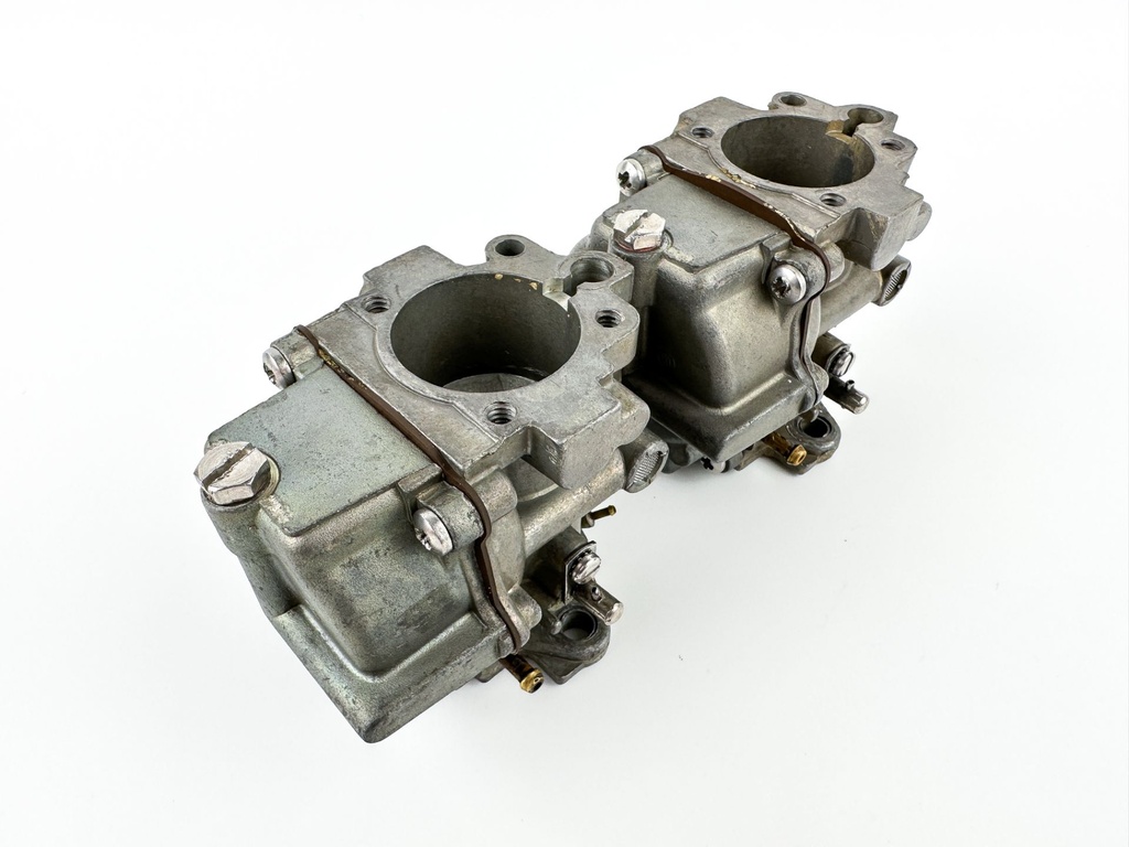 1986 Evinrude 50 HP 2 Stroke Outboard Carburetor Set 0396140 OEM