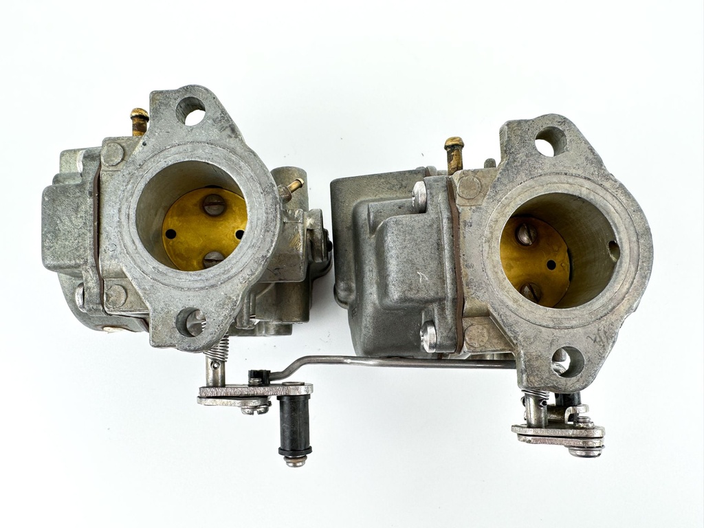 1986 Evinrude 50 HP 2 Stroke Outboard Carburetor Set 0396140 OEM