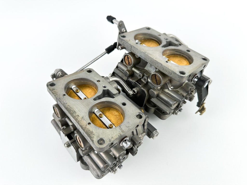 2001 Yamaha 115 HP 2 Stroke Outboard Carburetor Set 6E5-14301-15-00 OEM