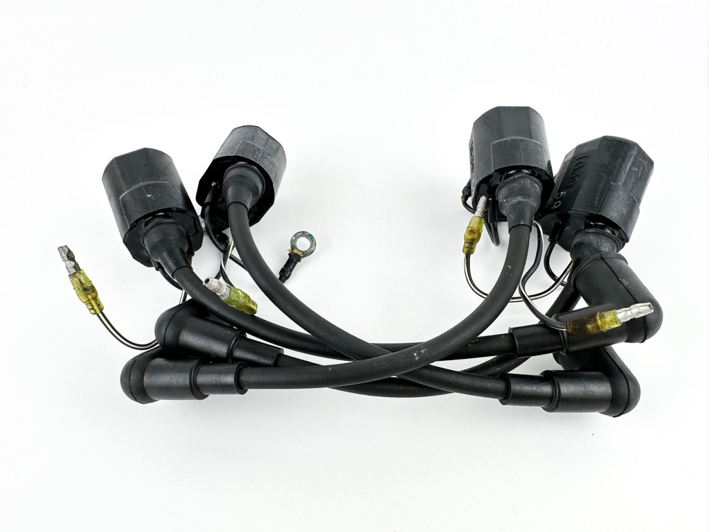 2001 Yamaha 115 HP 2 Stroke Outboard Ignition Coil Set 6R3-85570-01-00 OEM
