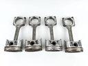 2008 Suzuki 115 HP 4 Stroke Outboard Piston & Connecting Rod Set 12160-92J00 OEM