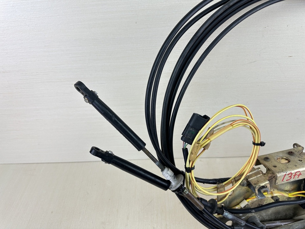 Evinrude Johnson Top Mount Binnacle Control Box With Trim Tilt Switch & Cables