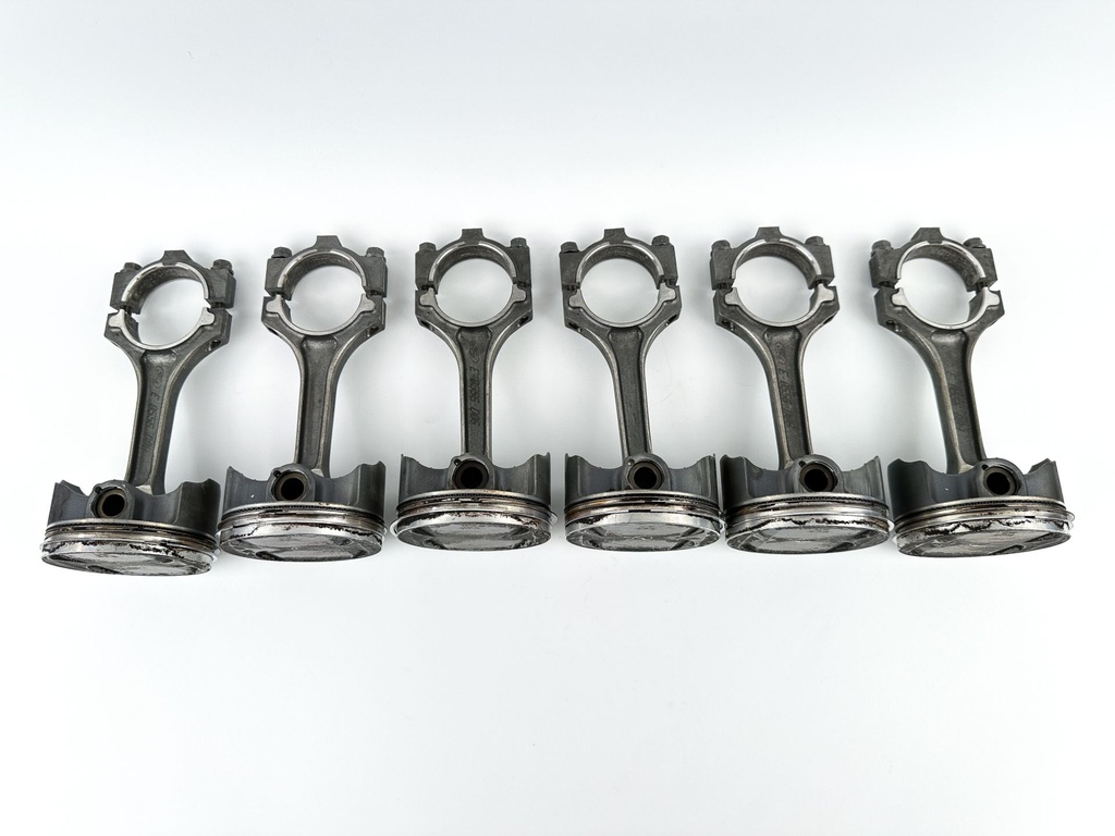 2007 Yamaha 250 HP 4 Stroke Outboard Piston & Connecting Rod Set 6P2-11631-00-B0 OEM