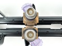 2007 Yamaha 250 HP 4 Stroke Outboard Fuel Injector Set W/ Rail 6P2-13160-10-00 Cleaned