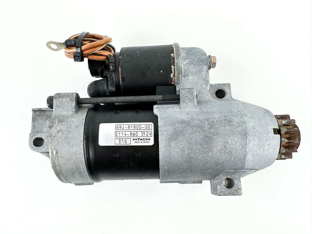 2003 Yamaha 225 HP 4 Stroke Outboard Starter Motor 69J-81800-00-00 OEM