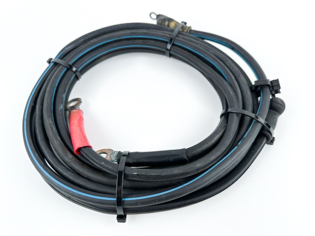 2004 Yamaha 90 HP 2 Stroke Outboard Battery Cables 6H0-82105-J1-00 OEM