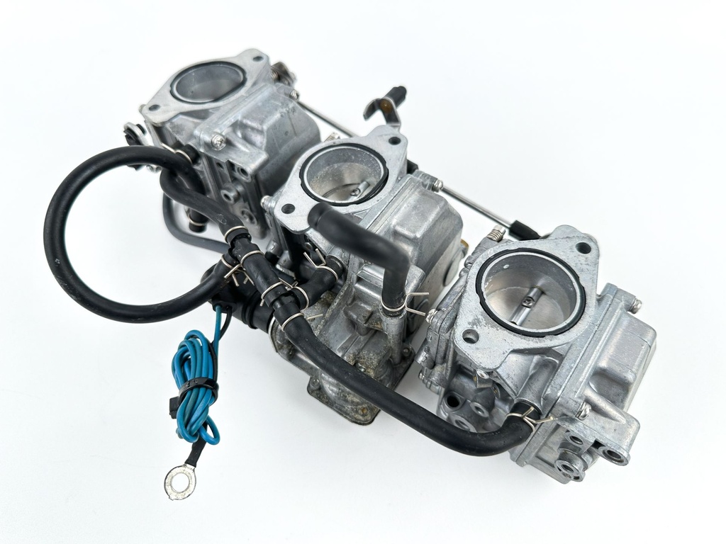 2004 Yamaha 90 HP 2 Stroke Outboard Carburetor Set 6H1-14301-30-00 OEM