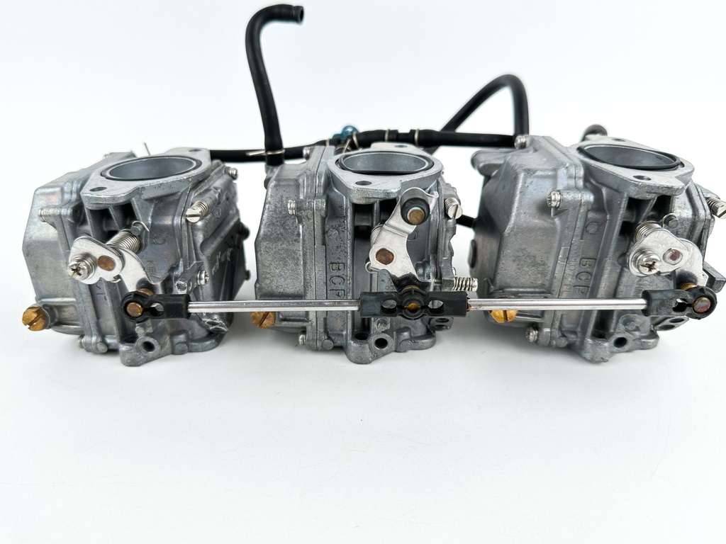 2004 Yamaha 90 HP 2 Stroke Outboard Carburetor Set 6H1-14301-30-00 OEM