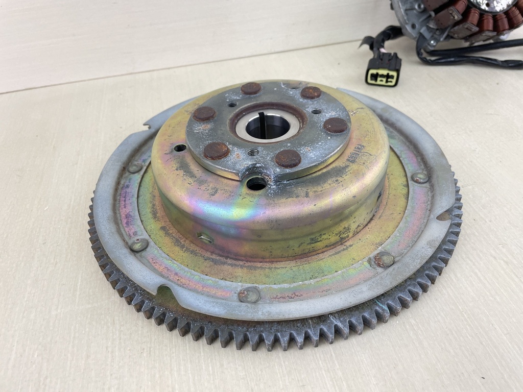 2006 Yamaha 115HP 4 Stroke Outboard Flywheel Base Coil Pulser Stator Setup 