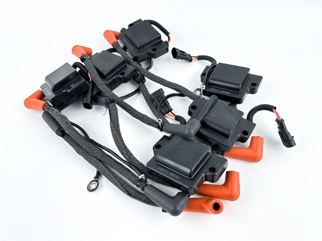 2013 Evinrude 250 HP 2 Stroke Outboard Ignition Coil Set 0587275 OEM