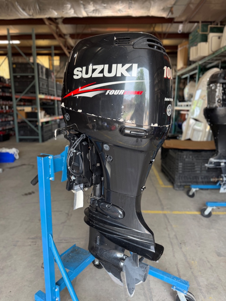 2010 Suzuki DF100 100HP 4 Stroke Outboard 25" XL Shaft - 160 Hours