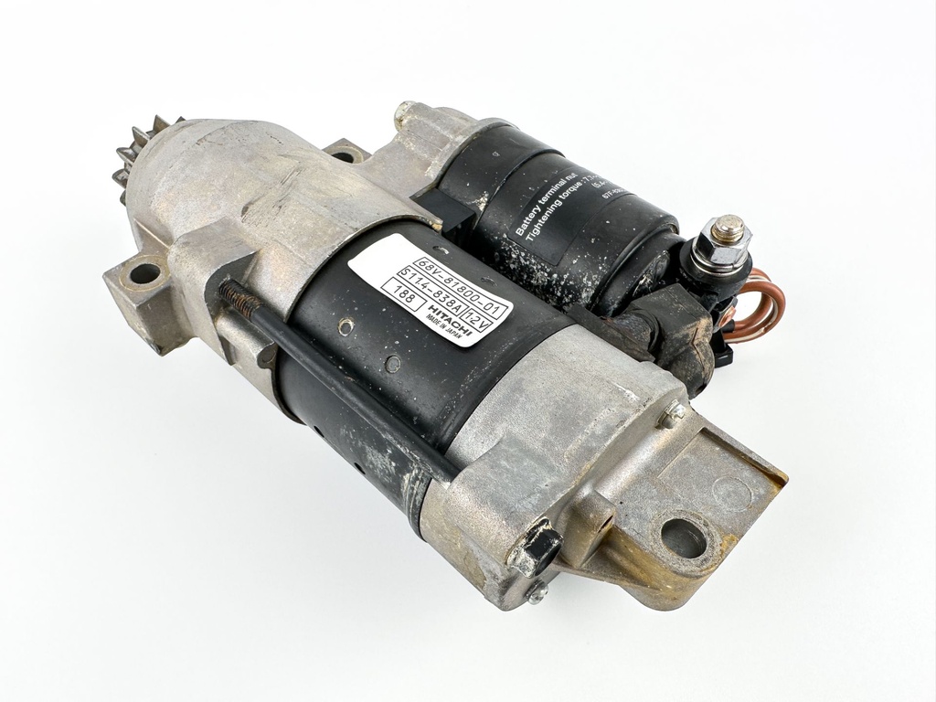 2011 Yamaha 115 HP 4 Stroke Outboard Starter Motor 68V-81800-01-00 OEM