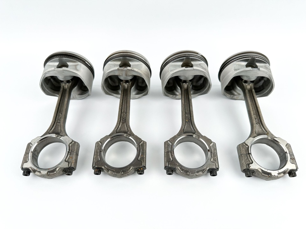 2011 Yamaha 115 HP 4 Stroke Outboard Piston & Connecting Rod Set 68V-W1164-02-00 OEM