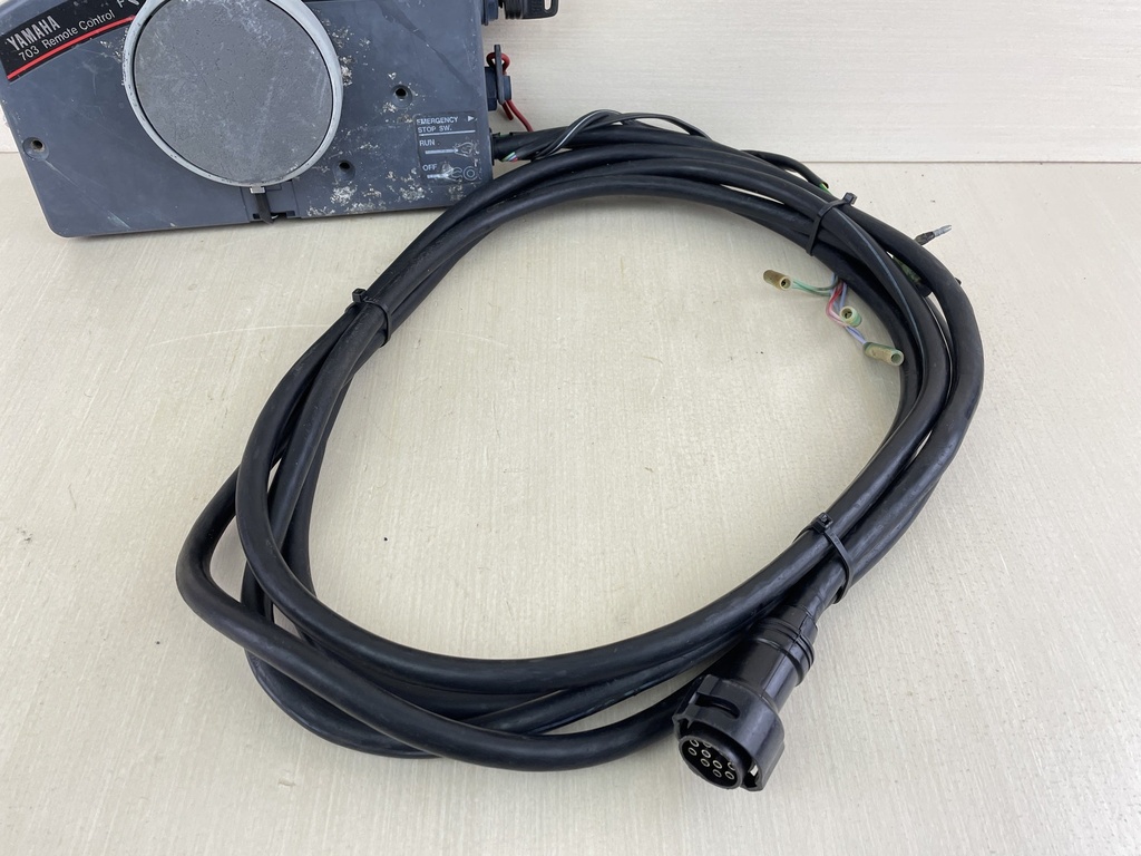 703 Yamaha Side Mount Control Box Binnacle 10 Pin 15' Harness With Trim