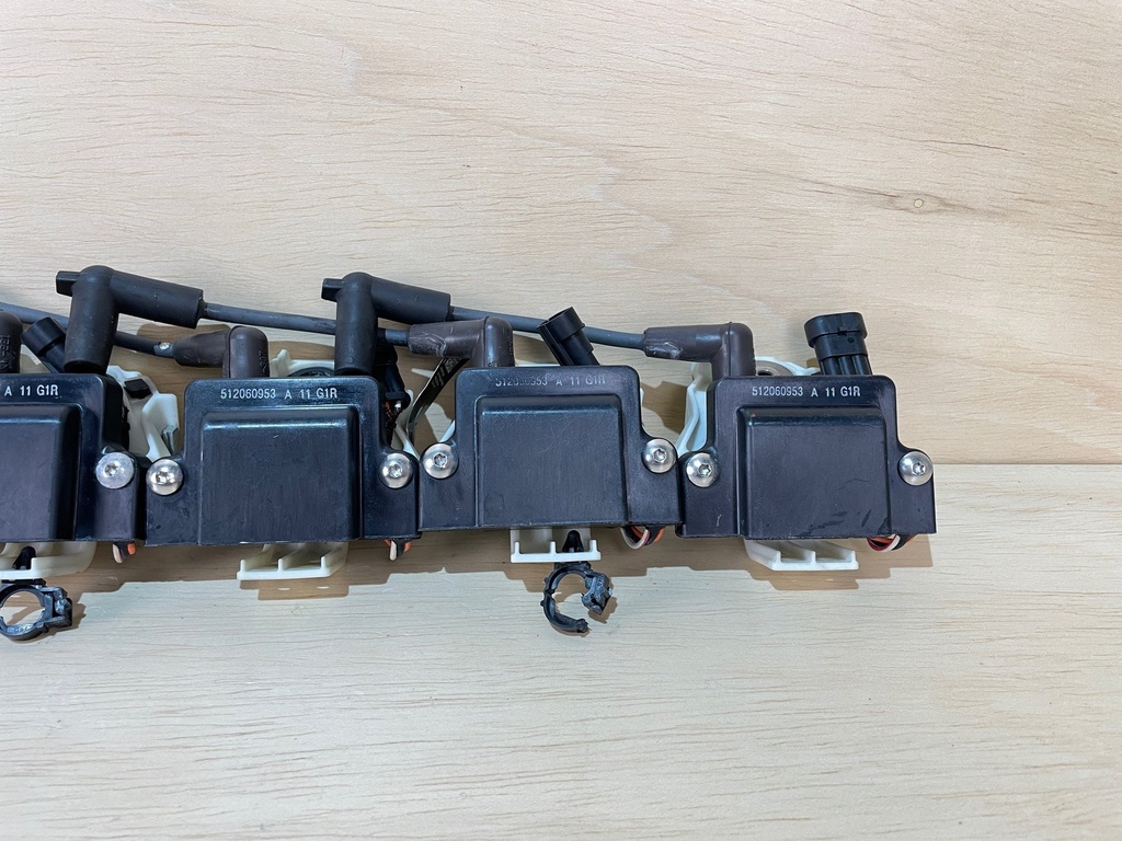 Evinrude Etec G2 150 - 200HP Outboard Ignition Coil Assemblys With Brackets - 6