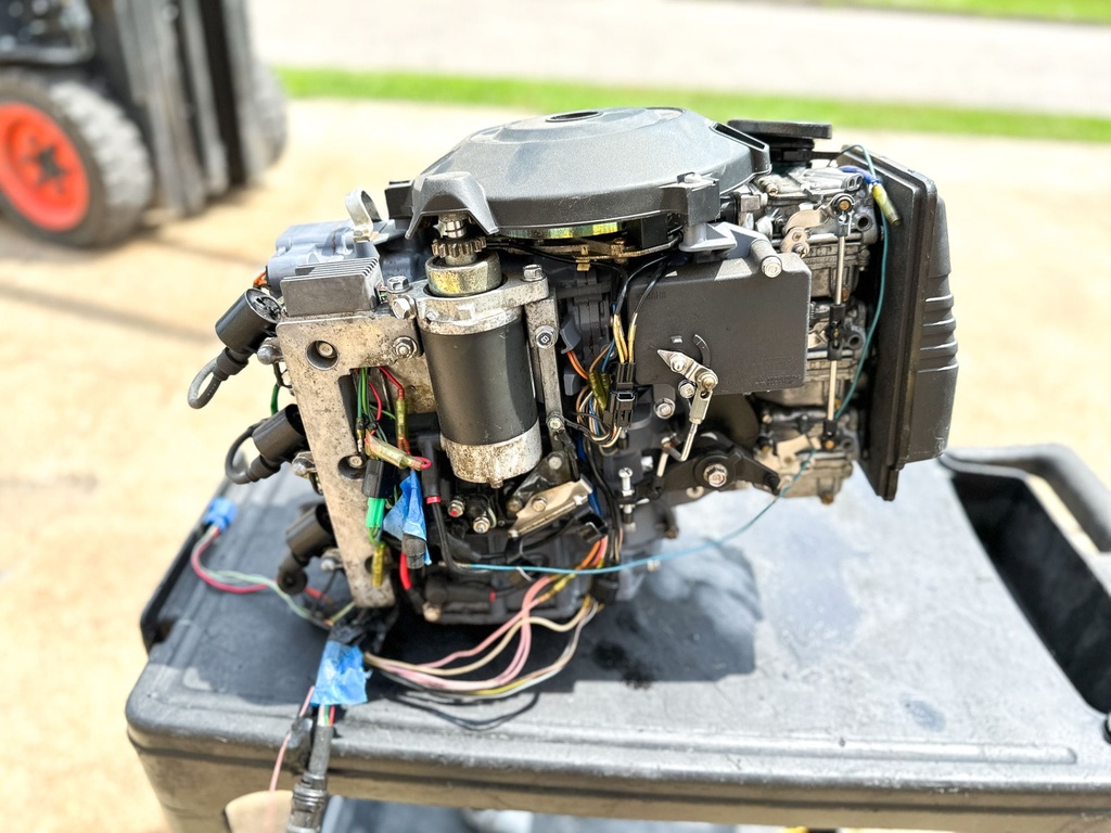 2003 Yamaha 50 HP 2 Stroke Outboard Powerhead Complete Ready To Install