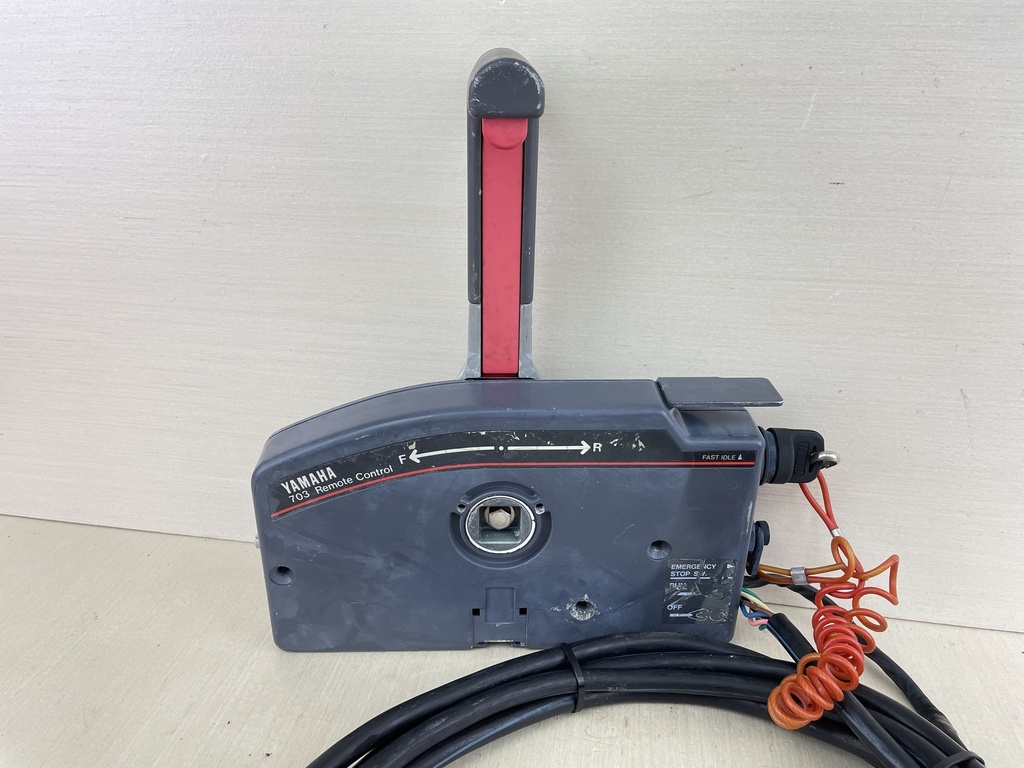 Yamaha 703 Side Mount Binnacle Control Box With 7 Pin 16' Harness - No Trim