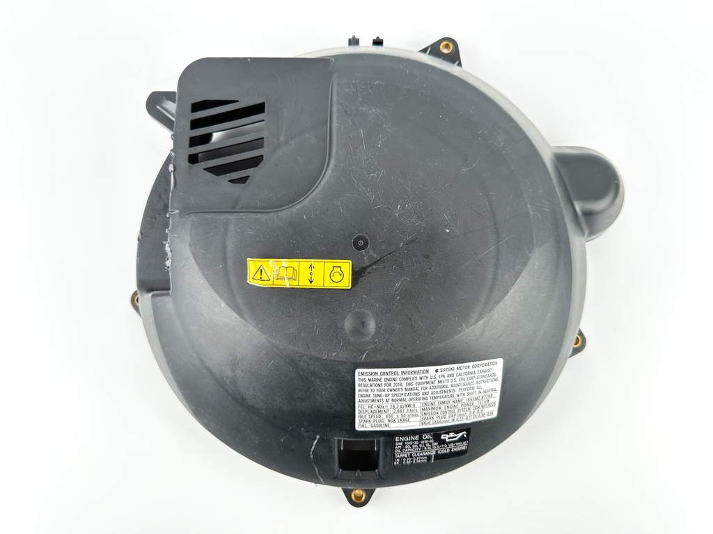 2018 Suzuki 200 HP 4 Stroke Outboard Flywheel Cover 11510-96L00 OEM