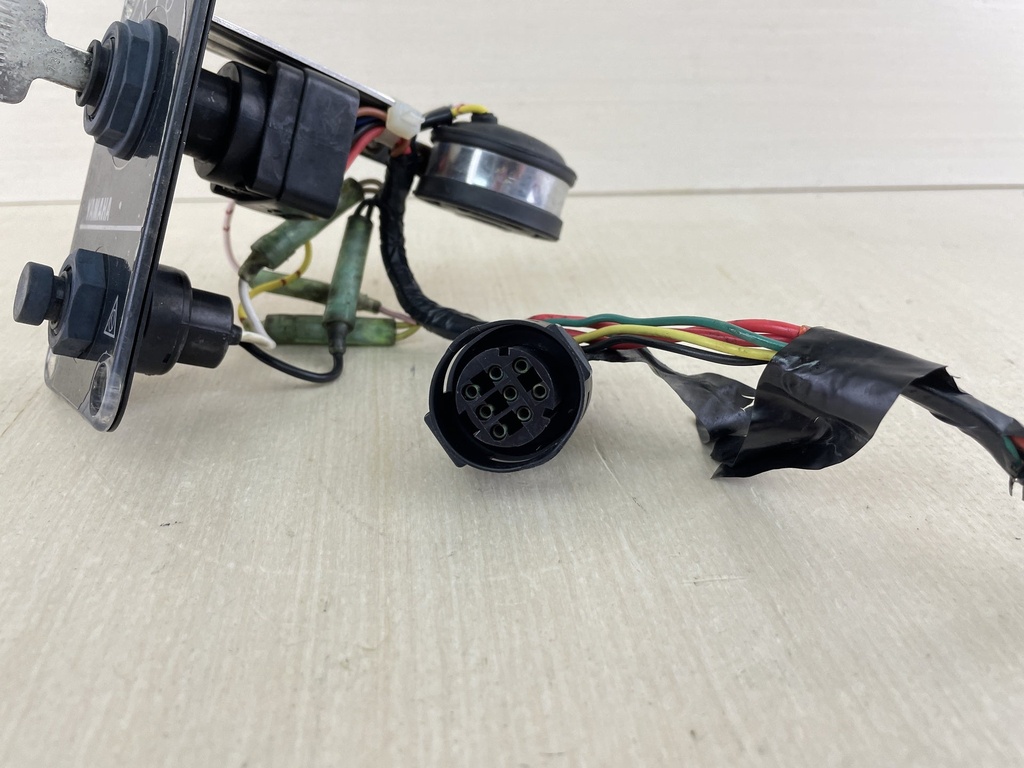 Yamaha Single Engine Key Switch With Key Assembly Panel