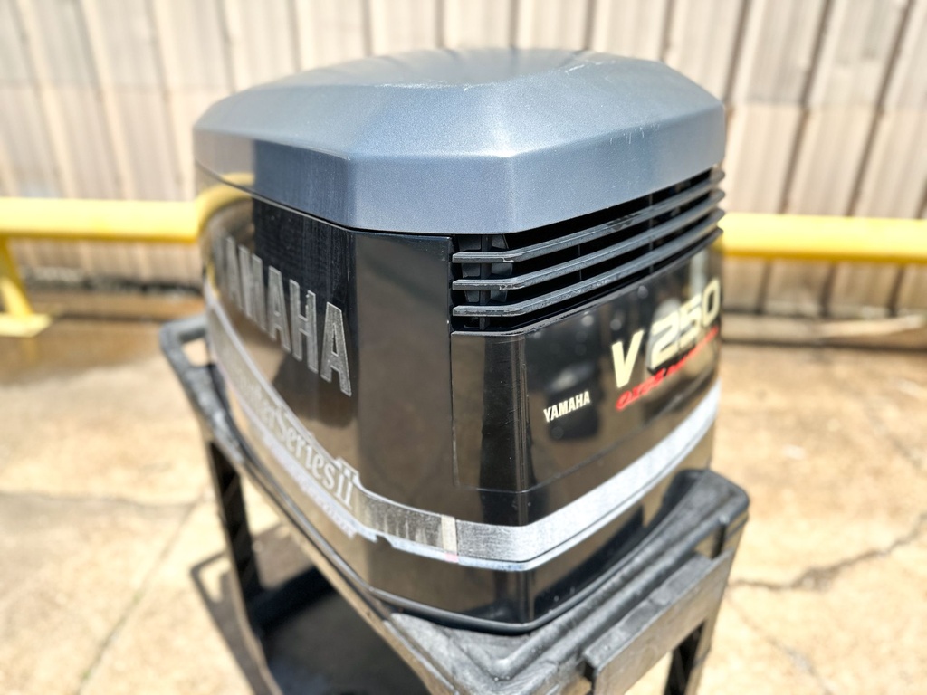 1999 Yamaha 250 HP 2 Stroke Outboard Top Cowling 65L-42610-V0-4D OEM