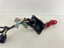 704-82570-13-00 Yamaha Single Engine Outboard Key Switch Assembly With Key - Good Condition