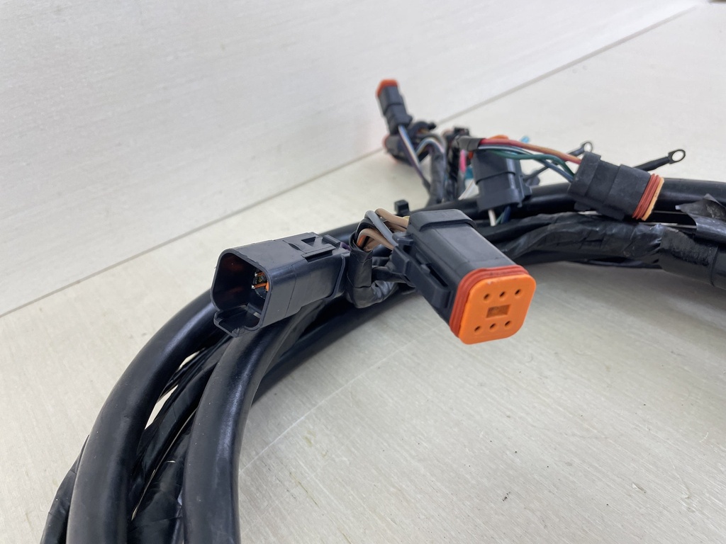 Evinrude Johnson 16' Main Rigging Harness From Controls To Engine - Orange Plugs