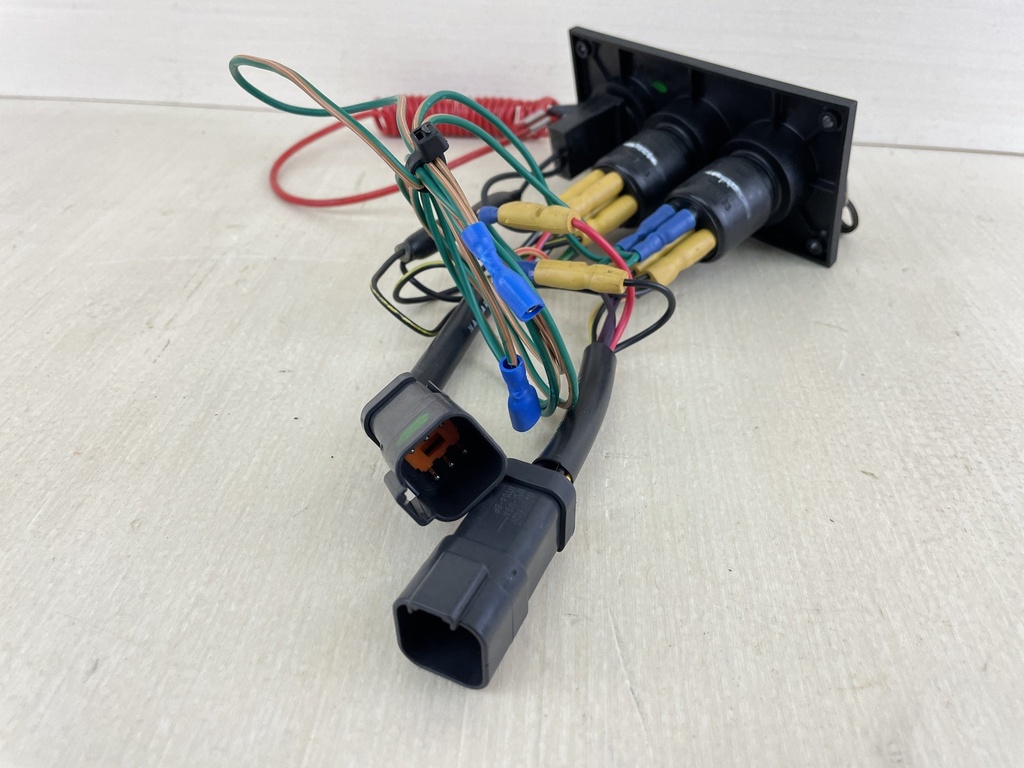 Evinrude Johnson BRP Dual Ignition Key Switch Setup 0176410 - Looks New