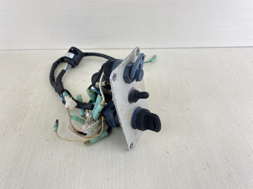 Yamaha Outboard Single Engine Key Switch With Key - Used
