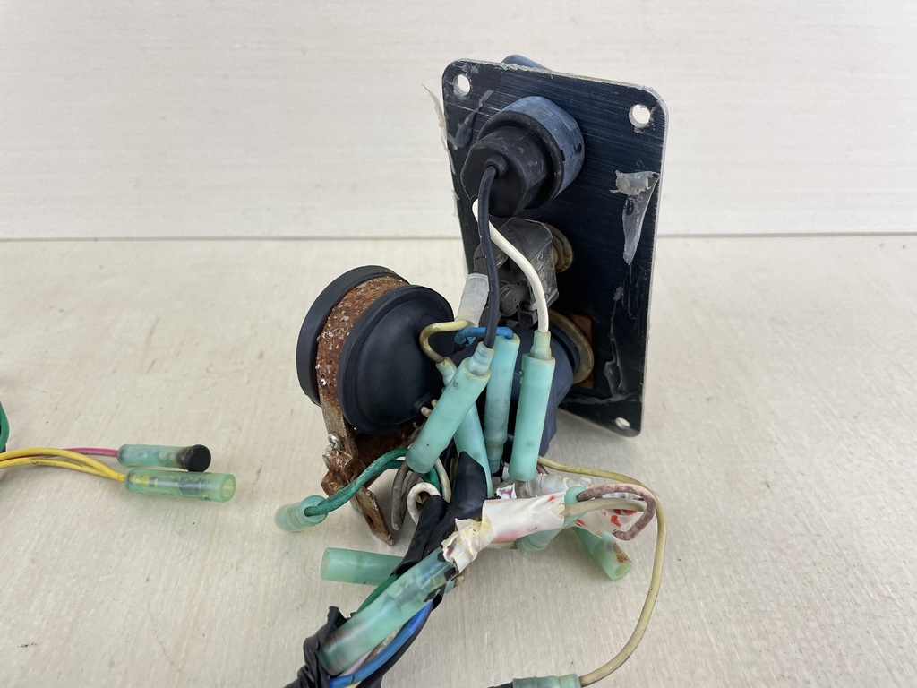 Yamaha Outboard Single Engine Key Switch With Key - Used