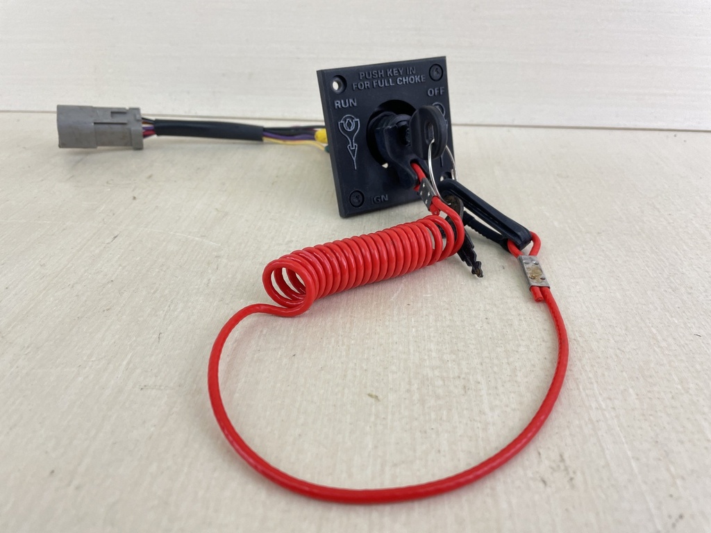 BRP Johnson Evinrude Outboard Motor Key Single Ignition Setup 0176408