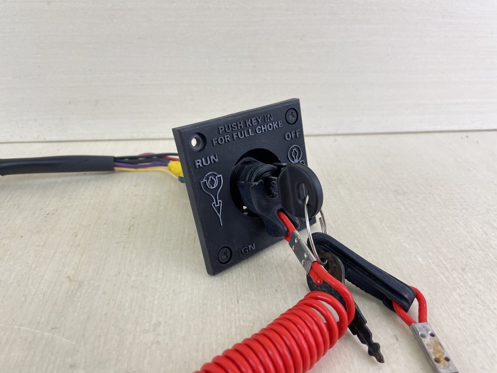 BRP Johnson Evinrude Outboard Motor Key Single Ignition Setup 0176408