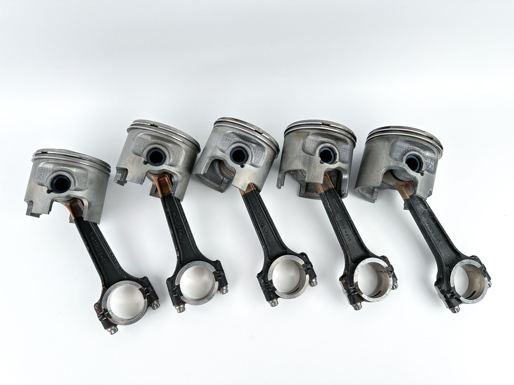2015 Mercury 250 HP 2 Stroke Outboard Piston & Connecting Rod Set 842986T03 OEM