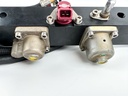2005 Mercury 225 HP 2 Stroke Outboard Fuel Injector Set W/ Rail 884429T16 OEM