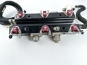 2014 Mercury 250 HP 2 Stroke Outboard Fuel Injector Set W/ Rail 884433T15 OEM