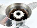 PowerTech Stainless Steel 3 Blade Propeller 15 1/4" X 19P Left Hand