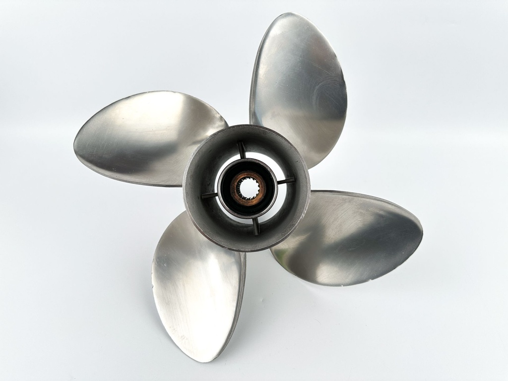 Solas Stainless Steel 4 Blade Propeller Prop 14 1/4" X 17P Right Hand