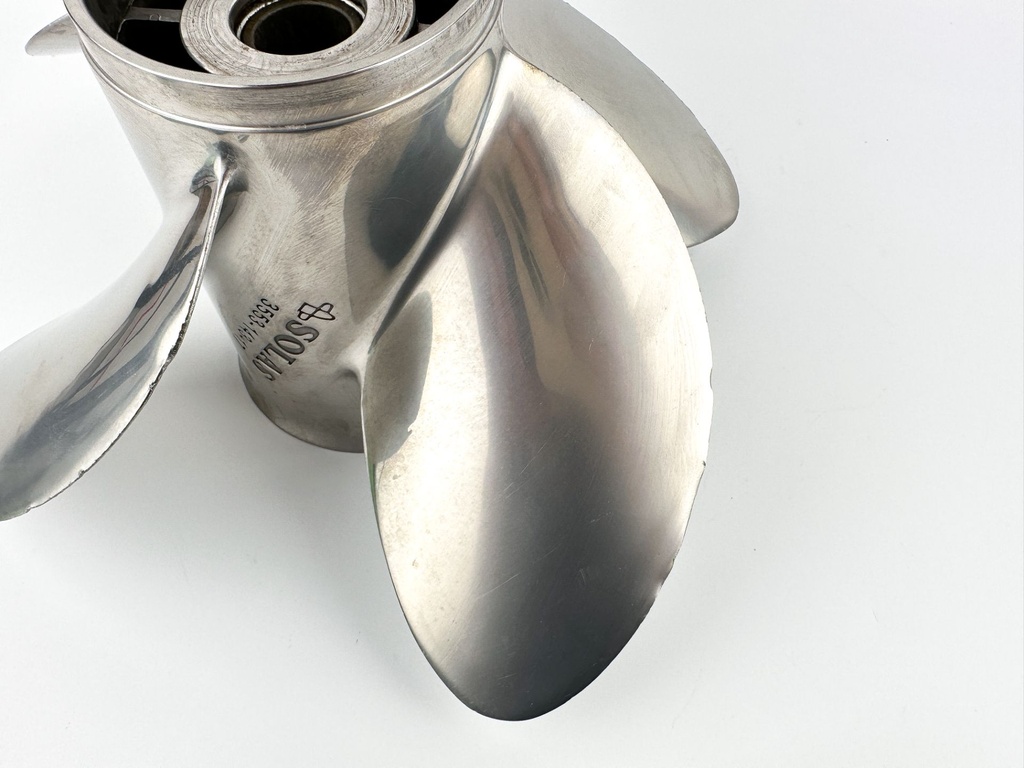 Solas Stainless Steel 4 Blade Propeller Prop 14 1/4" X 17P Right Hand