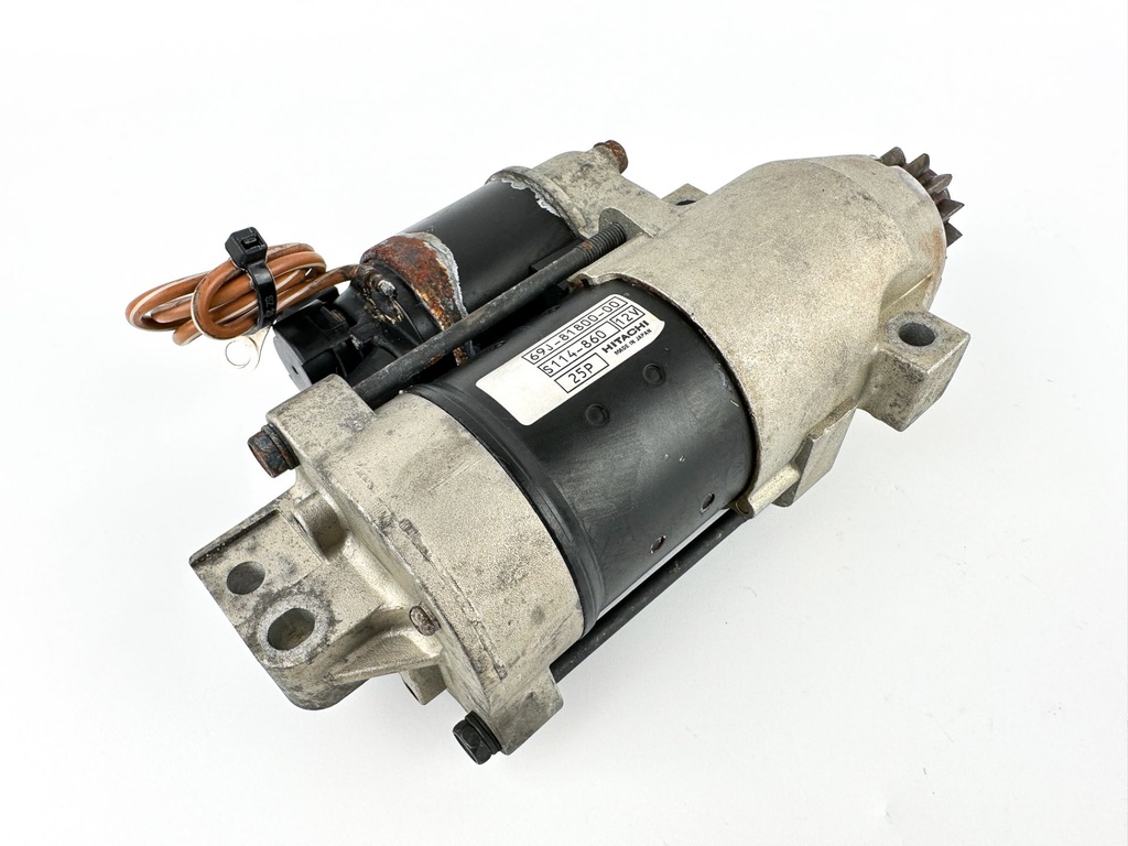 2004 Yamaha 225 HP 4 Stroke Outboard Starter Motor 69J-81800-00-00 OEM
