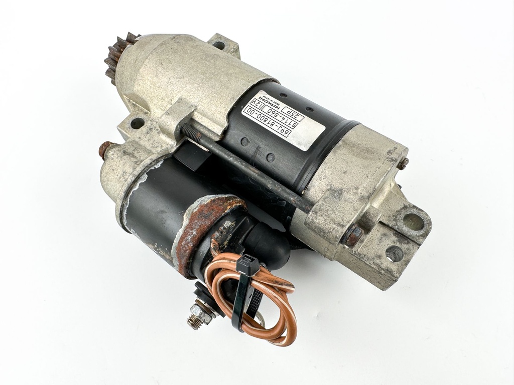 2004 Yamaha 225 HP 4 Stroke Outboard Starter Motor 69J-81800-00-00 OEM