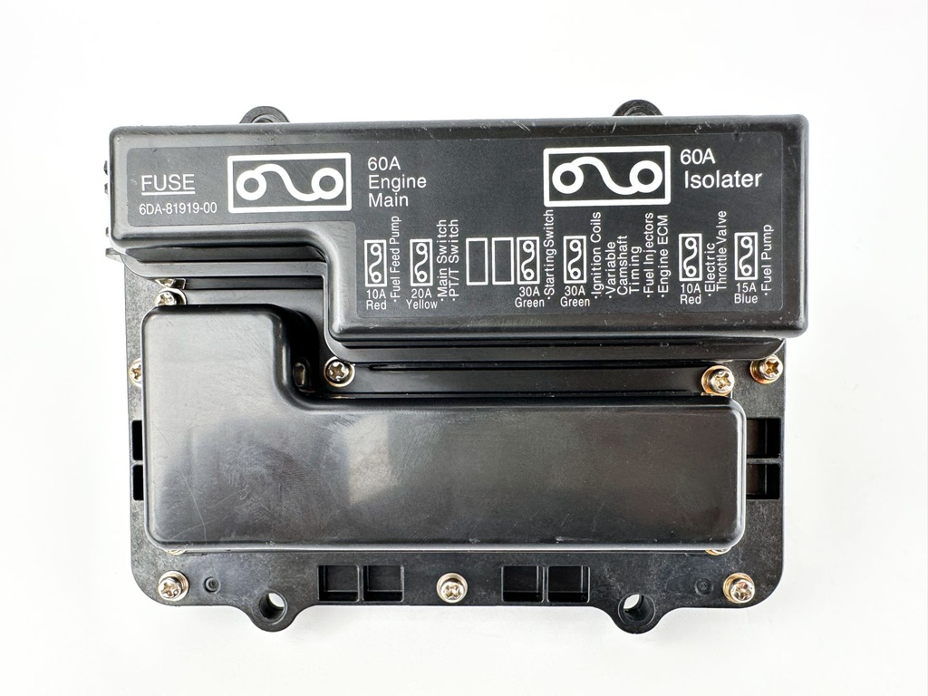 2014 Yamaha 200 HP 4 Stroke Outboard Fuse Box 6DA-82170-00-00 OEM